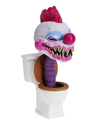 Baby Klown Toilet Bobblehead Statue - Killer Klowns from Outer Space