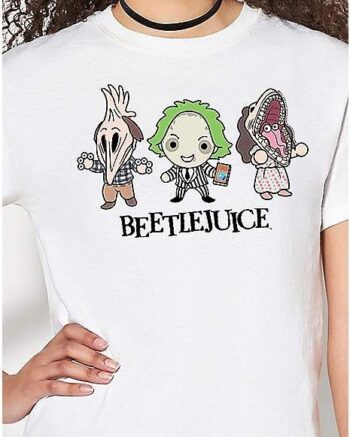 Beetlejuice Chibi Characters T Shirt - Beetlejuice