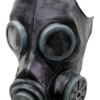 Black Smoke Costume Mask for Adults