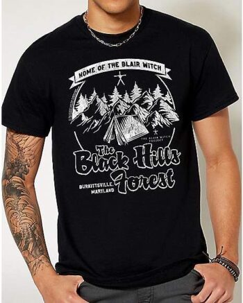 Blair Witch Black Hills Forest T Shirt - The Blair Witch Project