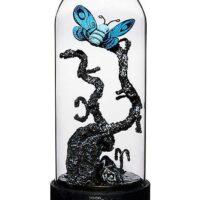 Butterfly Glass Dome Statue - Corpse Bride