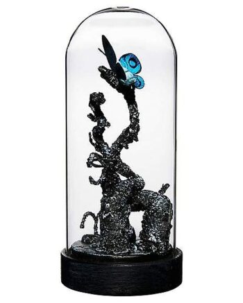 Butterfly Glass Dome Statue - Corpse Bride