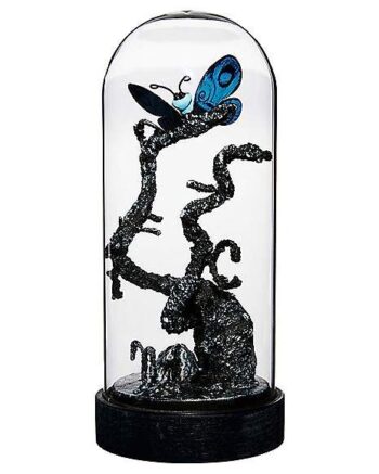 Butterfly Glass Dome Statue - Corpse Bride