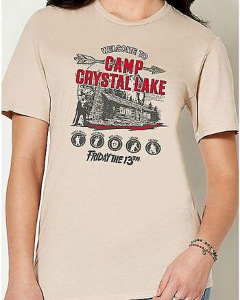 Camp Crystal Lake T Shirt - Friday the 13th