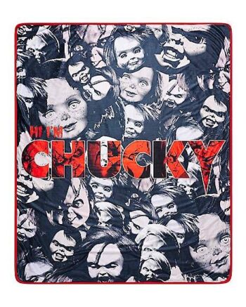 Chucky Heads Fleece Blanket