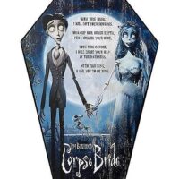 Corpse Bride Coffin Sign - 14 Inch.