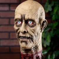 Decapitated Old Man Head Halloween Decoration