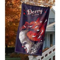 Derry Is Calling Pennywise Flag - It