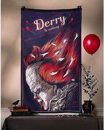 Derry Is Calling Pennywise Flag - It