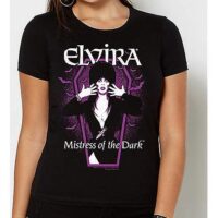 Elvira Purple Bats T Shirt - Elvira