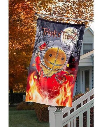 Flaming Sam Flag - Trick 'r Treat