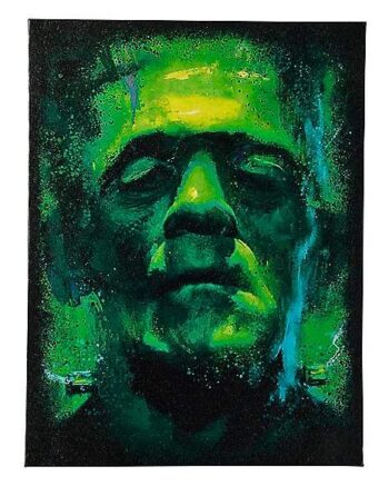 Frankenstein Portrait Canvas - Universal Monsters