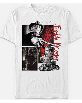 Freddy Krueger Manga T Shirt - A Nightmare on Elm Street