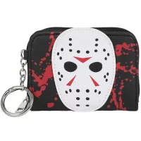 Friday The 13th Jason Mini Zip Around Wallet