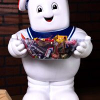 Ghostbusters Stay Puft Marshmallow Man Candy Bowl Holder Decoration