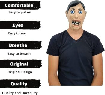 Ghoulish Masks Evil Puppet Adult Mask