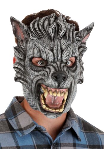 Gray Wolf Mask for Adults