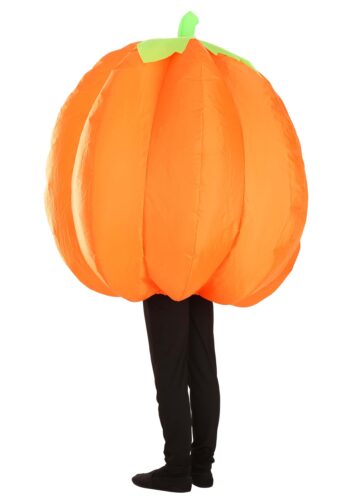 Grinning Inflatable Pumpkin Adult Costume