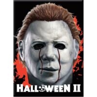 Halloween II Mask Cry Flat Magnet