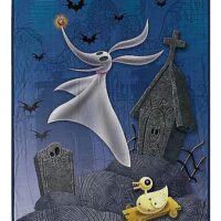 Haunting Zero Fleece Blanket - The Nightmare Before Christmas