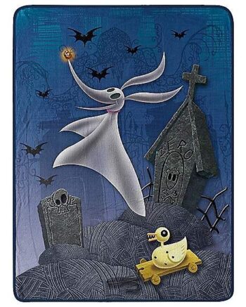 Haunting Zero Fleece Blanket - The Nightmare Before Christmas