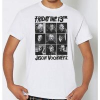 Jason Voorhees Grid T Shirt - Friday the 13th