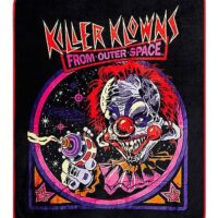 Killer Klowns from Outer Space Retro Fleece Blanket