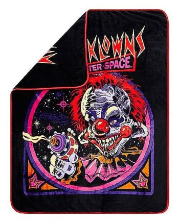 Killer Klowns from Outer Space Retro Fleece Blanket