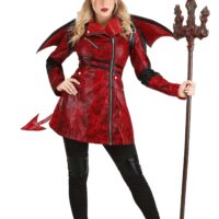 Leather Devil Costume for Women