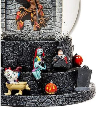 Light-Up Jack Skellington Pumpkin King Snow Globe - The Nightmare Before Christmas