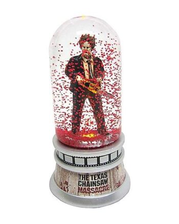 Light-Up Leatherface Bloody Snow Globe - The Texas Chainsaw Massacre