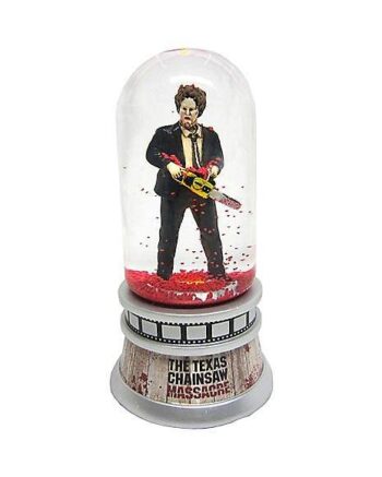 Light-Up Leatherface Bloody Snow Globe - The Texas Chainsaw Massacre