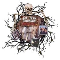 Light-Up Leatherface Wreath - The Texas Chainsaw Massacre