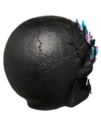 Mystical Arts Black Butterfly Skull