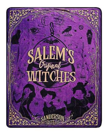 Salem's Original Witches Fleece Blanket - Hocus Pocus