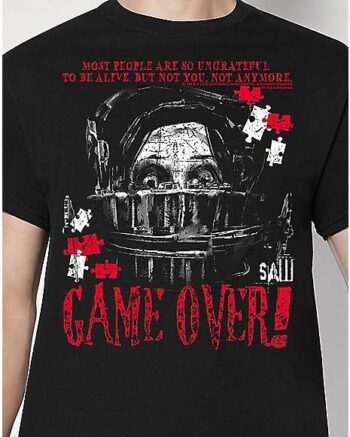 Saw Game Over T Shirt - Saw