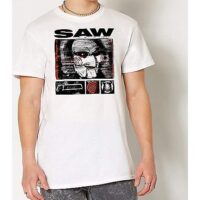 Saw Icon Grid T Shirt - Saw