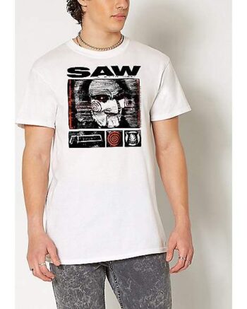 Saw Icon Grid T Shirt - Saw