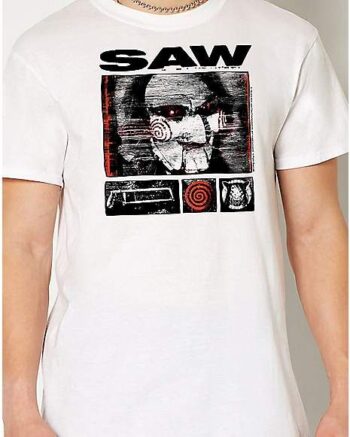 Saw Icon Grid T Shirt - Saw