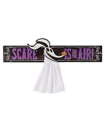 Scare Is in the Air Sign - The Nightmare Before Christmas