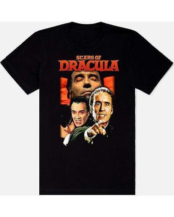 Scars of Dracula T Shirt - Hammer House of Horror