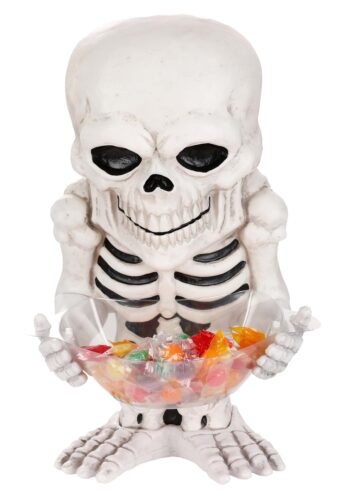 Skeleton-inspired Candy Bowl