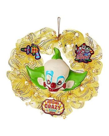 The Crazy Show Wreath - Killer Klowns from Outer Space