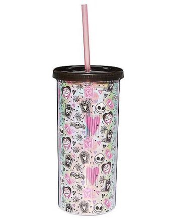 The Nightmare Before Christmas Icons Cup with Straw - 20 oz.