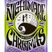 The Nightmare Before Christmas Retro Poster Magnet