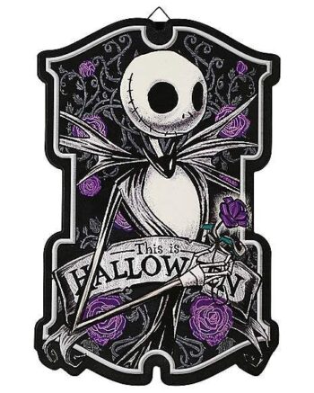 This Is Halloween Rose Sign - The Nightmare Before Christmas