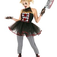 Twisted Clown Costume for Women