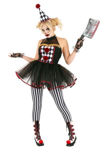 Twisted Clown Costume for Women