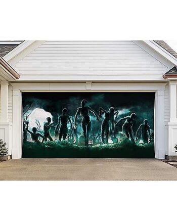 Undead Nightmare Garage Double Door Cover