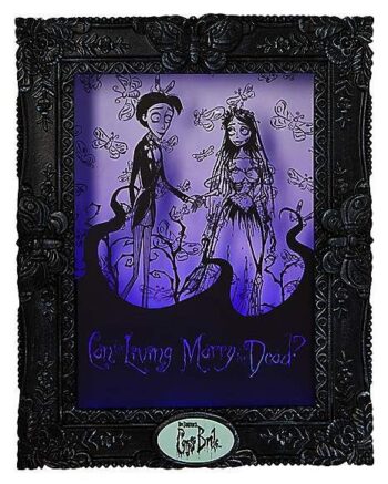 Victor and Emily Light-Up Sign - Corpse Bride